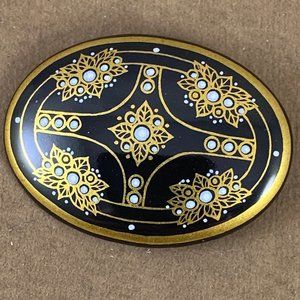 Michaela Frey Enamel Art Nouveau designed motifs